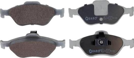 QUARO QP7091 - Тормозные колодки, дисковые, комплект autospares.lv