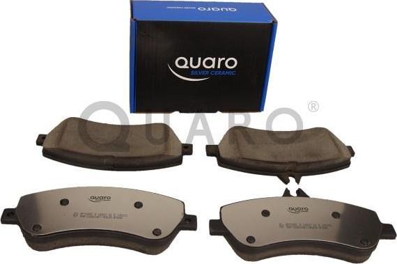 QUARO QP7005C - Тормозные колодки, дисковые, комплект autospares.lv