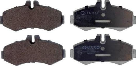 QUARO QP7037 - Тормозные колодки, дисковые, комплект autospares.lv