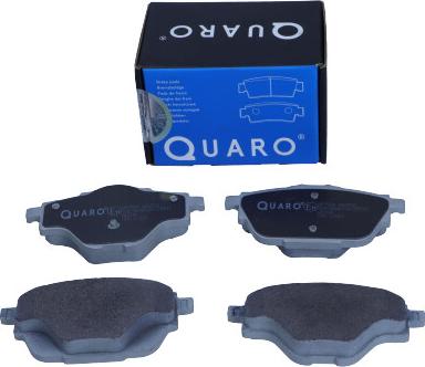 QUARO QP7024 - Тормозные колодки, дисковые, комплект autospares.lv