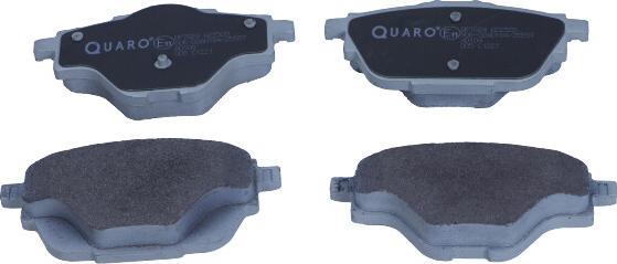 QUARO QP7024 - Тормозные колодки, дисковые, комплект autospares.lv