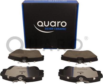 QUARO QP7144C - Тормозные колодки, дисковые, комплект autospares.lv