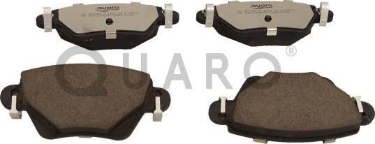 QUARO QP7181C - Тормозные колодки, дисковые, комплект autospares.lv