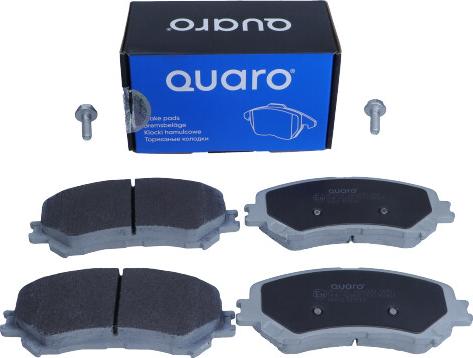 QUARO QP7137 - Тормозные колодки, дисковые, комплект autospares.lv