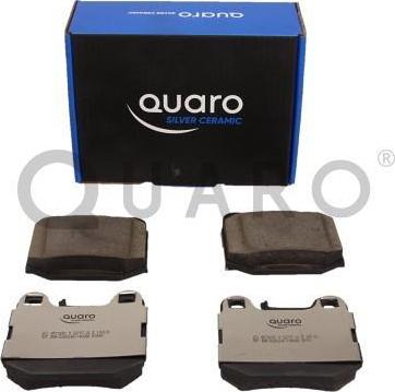 QUARO QP7365C - Тормозные колодки, дисковые, комплект autospares.lv