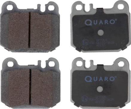 QUARO QP7365 - Тормозные колодки, дисковые, комплект autospares.lv