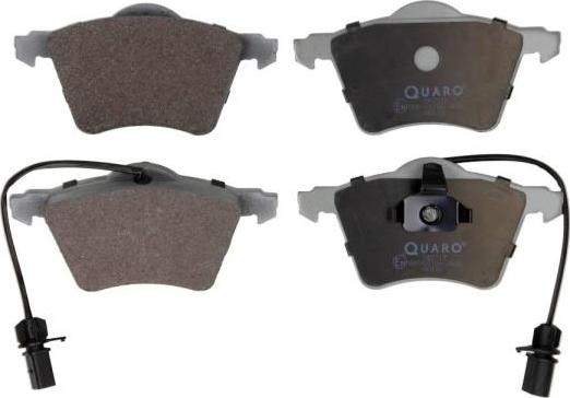 QUARO QP7319 - Тормозные колодки, дисковые, комплект autospares.lv