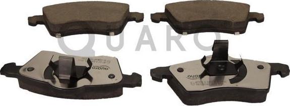 QUARO QP7331C - Тормозные колодки, дисковые, комплект autospares.lv