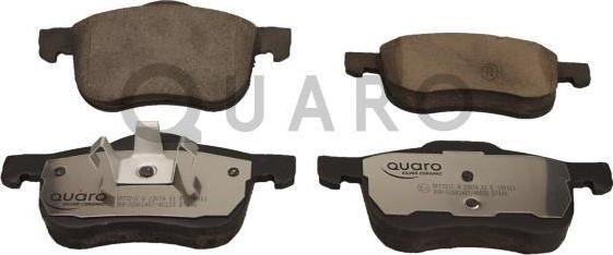 QUARO QP7321C - Тормозные колодки, дисковые, комплект autospares.lv