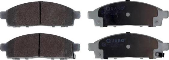 QUARO QP7379 - Тормозные колодки, дисковые, комплект autospares.lv