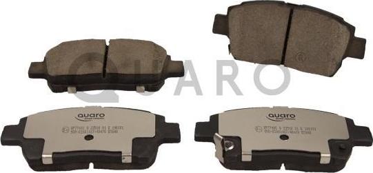 QUARO QP7748C - Тормозные колодки, дисковые, комплект autospares.lv