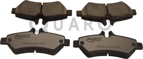 QUARO QP7759C - Тормозные колодки, дисковые, комплект autospares.lv