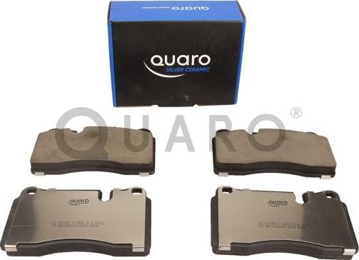 QUARO QP7780C - Тормозные колодки, дисковые, комплект autospares.lv