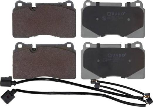 QUARO QP7780 - Тормозные колодки, дисковые, комплект autospares.lv