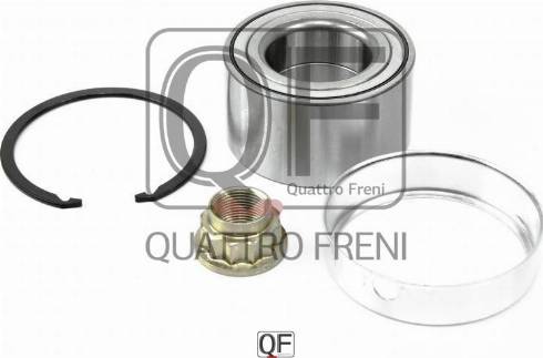 Quattro Freni QF40D00010 - Подшипник ступицы колеса, комплект autospares.lv