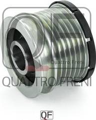 Quattro Freni QF41P00006 - Шкив генератора, муфта autospares.lv