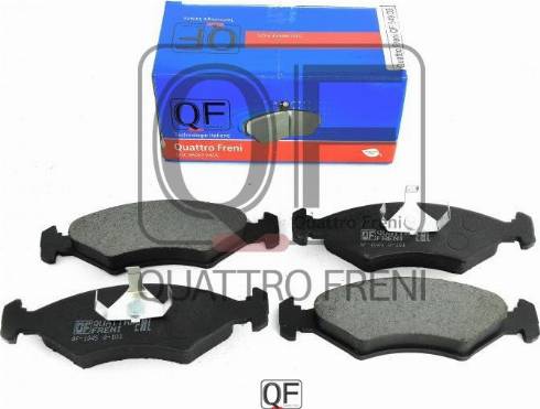 Quattro Freni QF54900 - Тормозные колодки, дисковые, комплект autospares.lv