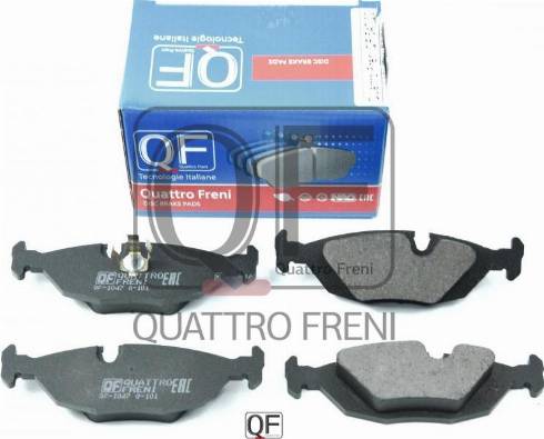 Quattro Freni QF54700 - Тормозные колодки, дисковые, комплект autospares.lv