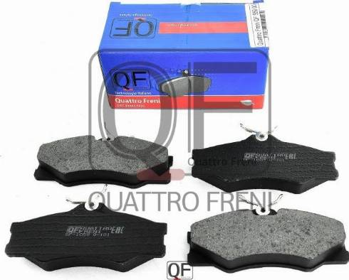 Quattro Freni QF55900 - Тормозные колодки, дисковые, комплект autospares.lv