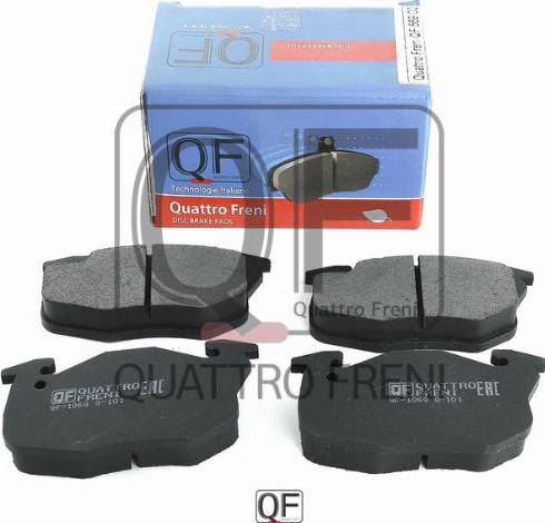 Quattro Freni QF56900 - Тормозные колодки, дисковые, комплект autospares.lv