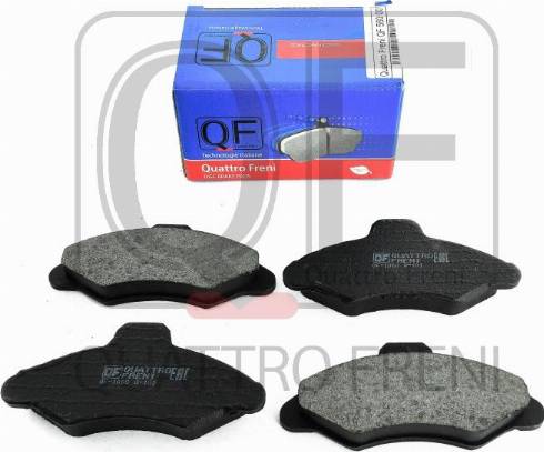 Quattro Freni QF56000 - Тормозные колодки, дисковые, комплект autospares.lv