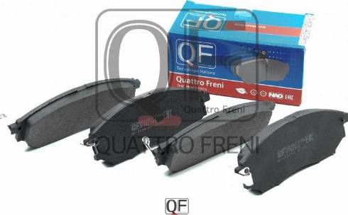 Quattro Freni QF500402 - Тормозные колодки, дисковые, комплект autospares.lv