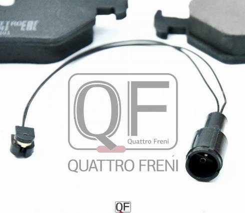 Quattro Freni QF51805 - Тормозные колодки, дисковые, комплект autospares.lv