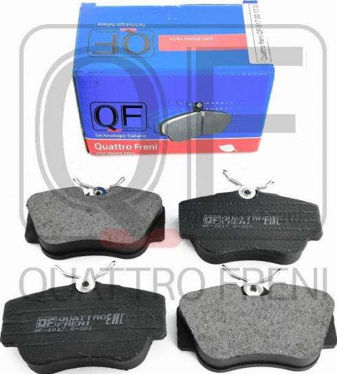 Quattro Freni QF51700170 - Тормозные колодки, дисковые, комплект autospares.lv