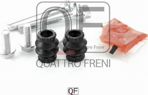 Quattro Freni QF51F00018 - Комплект направляющей гильзы, тормозной поршень autospares.lv