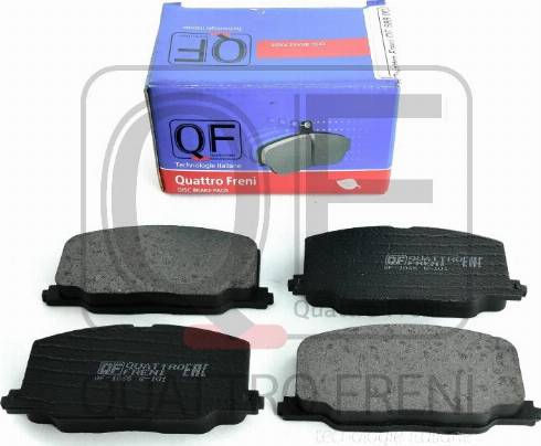 Quattro Freni QF58600 - Тормозные колодки, дисковые, комплект autospares.lv