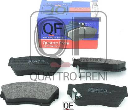 Quattro Freni QF58702 - Тормозные колодки, дисковые, комплект autospares.lv