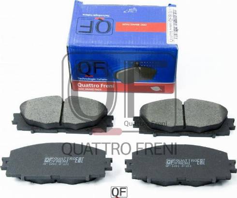 Quattro Freni QF53000150 - Тормозные колодки, дисковые, комплект autospares.lv