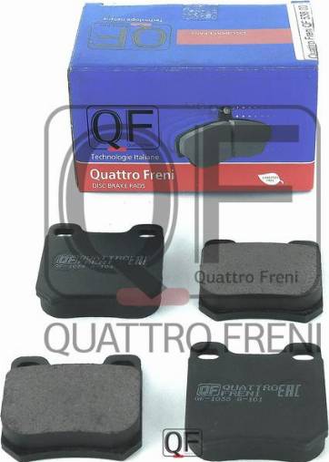 Quattro Freni QF53800 - Тормозные колодки, дисковые, комплект autospares.lv