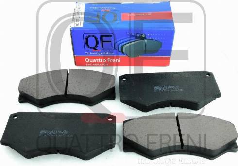 Quattro Freni QF52000 - Тормозные колодки, дисковые, комплект autospares.lv