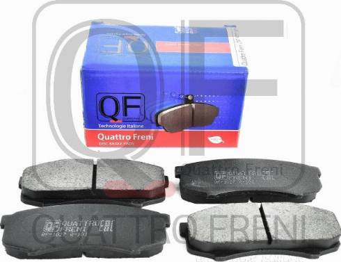 Quattro Freni QF52700 - Тормозные колодки, дисковые, комплект autospares.lv