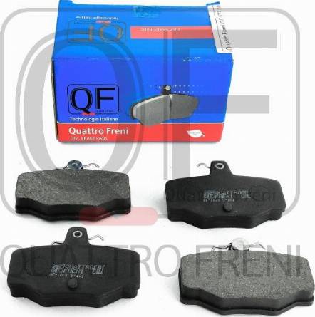 Quattro Freni QF57300 - Тормозные колодки, дисковые, комплект autospares.lv