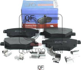 Quattro Freni QF64751 - Тормозные колодки, дисковые, комплект autospares.lv