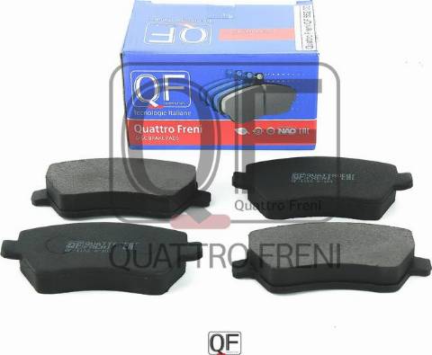 Quattro Freni QF66200 - Тормозные колодки, дисковые, комплект autospares.lv