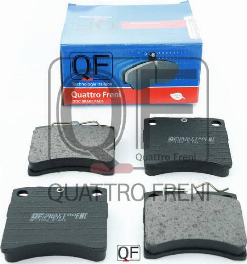 Quattro Freni QF60200 - Тормозные колодки, дисковые, комплект autospares.lv