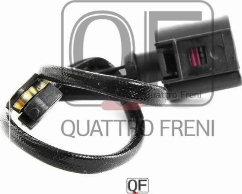 Quattro Freni QF60F00345 - Сигнализатор, износ тормозных колодок autospares.lv