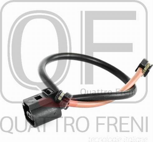 Quattro Freni QF60F00343 - Сигнализатор, износ тормозных колодок autospares.lv