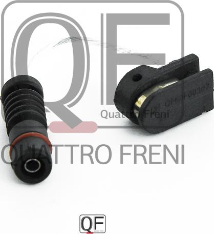Quattro Freni QF60F00307 - Сигнализатор, износ тормозных колодок autospares.lv