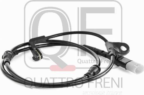 Quattro Freni QF60F00319 - Сигнализатор, износ тормозных колодок autospares.lv