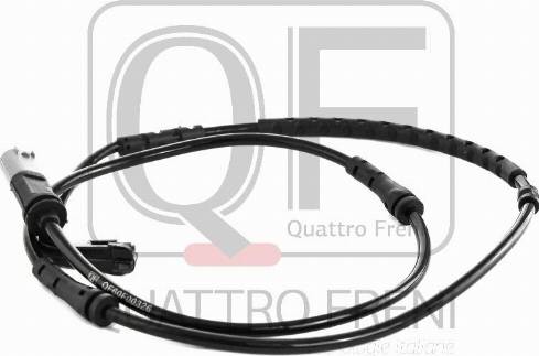 Quattro Freni QF60F00326 - Сигнализатор, износ тормозных колодок autospares.lv