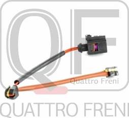 Quattro Freni QF61F00010 - Сигнализатор, износ тормозных колодок autospares.lv