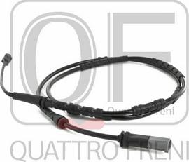 Quattro Freni QF61F00020 - Сигнализатор, износ тормозных колодок autospares.lv