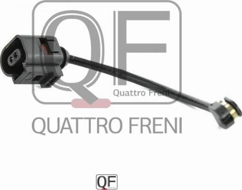 Quattro Freni QF61F00244 - Сигнализатор, износ тормозных колодок autospares.lv