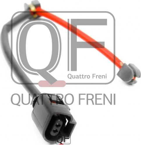 Quattro Freni QF61F00243 - Сигнализатор, износ тормозных колодок autospares.lv