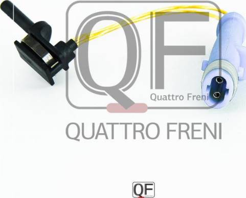 Quattro Freni QF61F00242 - Сигнализатор, износ тормозных колодок autospares.lv