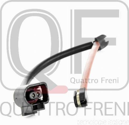 Quattro Freni QF61F00238 - Сигнализатор, износ тормозных колодок autospares.lv